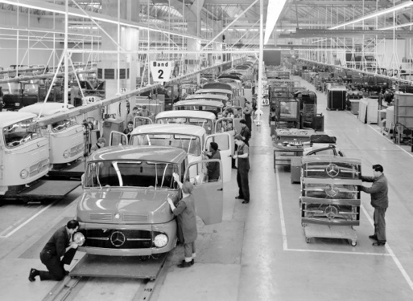 1969년 메르세데스-벤츠 뵐트 트럭 공장