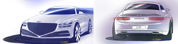 제네시스 브랜드가 경량화를 적용한 차세대 플랫폼부터 새로워진 디자인, 파워트레인까지 모두 풀체인지 된 신형 'G80'을 내년 선보인다.