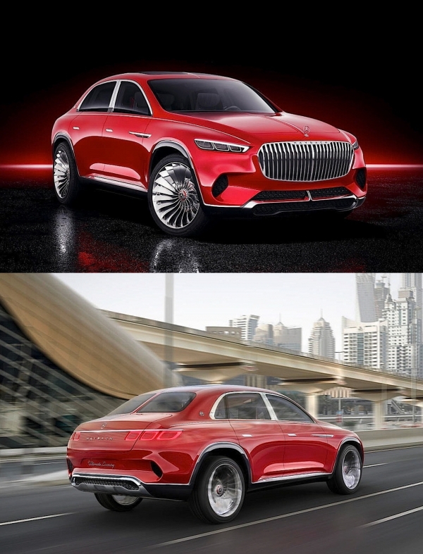 비전 메르세데스-마이바흐 얼티밋 럭셔리(Vision Mercedes-Maybach Ultimate Luxury) 컨셉트