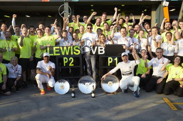 메르세데스-AMG 페트로나스 모터스포츠팀, 2019년 F1 시즌 개막전 호주 그랑프리 우승