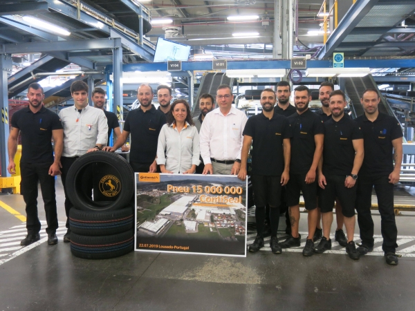 콘티넨탈이 최근 포르투갈 로우사도(Lousado) 콘티넨탈 타이어 공장에서 1,500만 번째 ‘콘티씰(ContiSeal)’ 타이어를 생산했다.