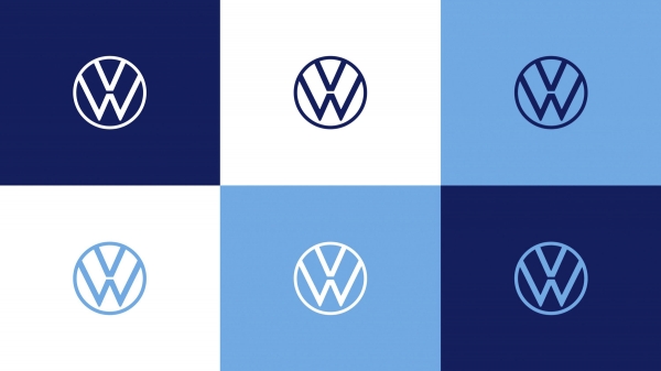 폭스바겐이 2019 IAA에서 '뉴 폭스바겐(New Volkswagen)’이라는 모토를 담은 새로운 브랜드 디자인과 로고를 세계 최초로 선보였다.
