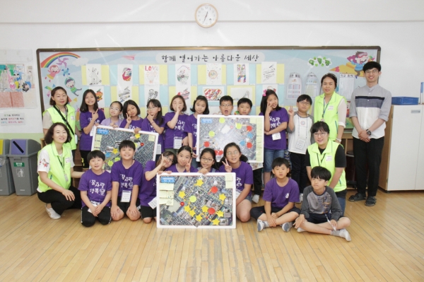 한국타이어앤테크놀로지가 사단법인 한국생활안전연합, 사회복지공동모금회와 함께 진행하는 ‘2019 어린이 교통안전 캠페인’이 마무리됐다.