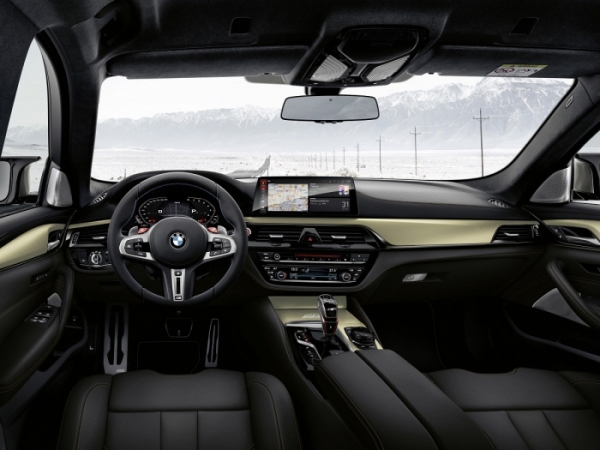BMW 코리아, ‘M5 컴페티션 35주년 에디션’ 인테리어