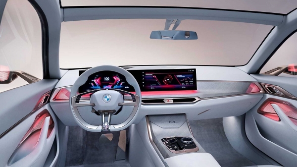 BMW '컨셉트 i4' 인테리어