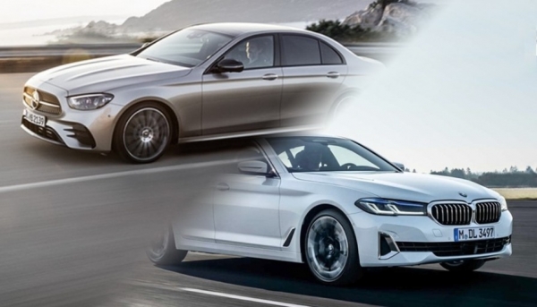 메르세데스-벤츠 ‘더 뉴 E클래스’와 BMW ‘뉴 5시리즈’ 전 모델에 수입산 신차용(OE)타이어가 장착되고 있다.