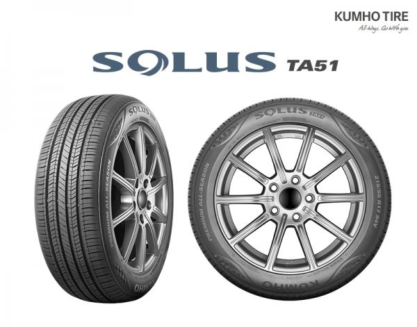 금호타이어 신제품 타이어 '솔루스 TA51'