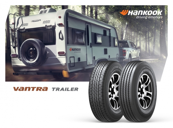 한국타이어가 미주 시장에 트레일러 전용 타이어 ‘밴트라 트레일러'를 출시했다.