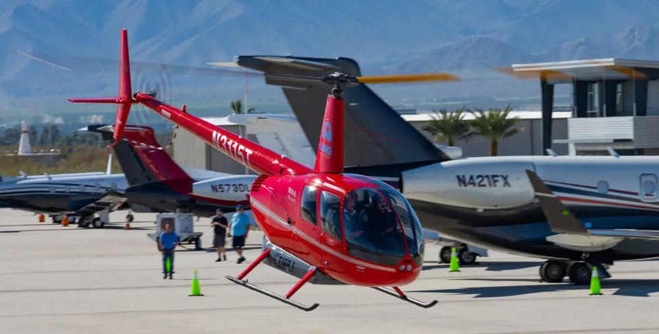 완전 전기 헬리콥터 e-R44