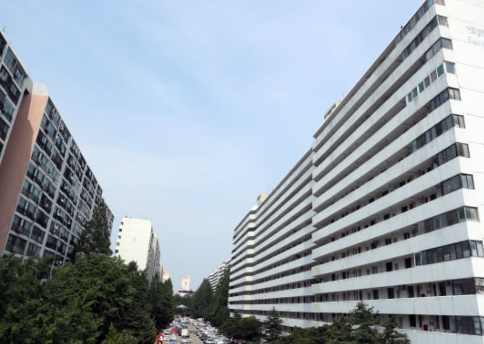 재건축 문제로 갈등을 빚고 있는 서울 대치동 은마아파트