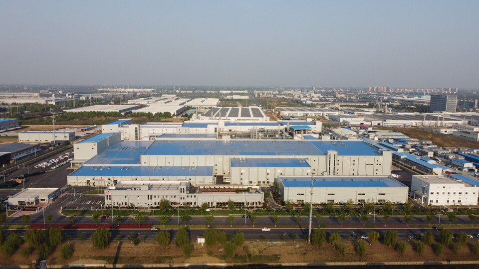 SK아이이테크놀로지 중국 창저우 분리막 생산 공장 