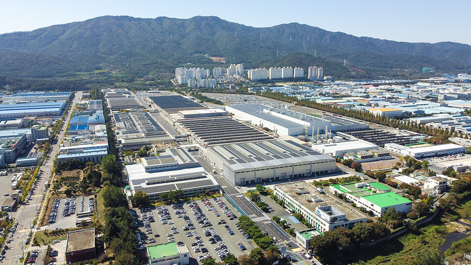 사진 : GM 한국사업장 창원 공장