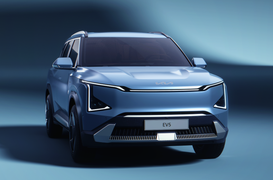 기아가 준중형 전기 SUV EV5를 중국시장에 먼저 투입한다.