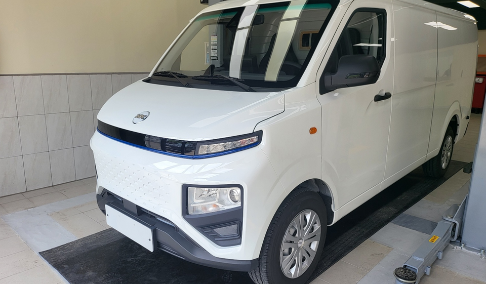 중국 지리자동차의 전기 화물밴 '쎄아'