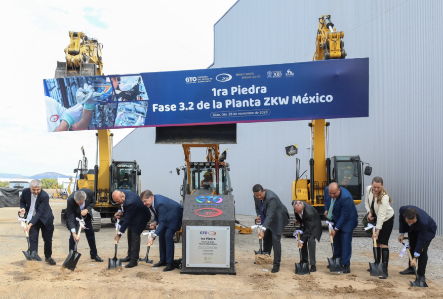 멕시코 ZKW 공장이 3차 증설 프로젝트 1단계 가동 및 2단계 착공에 돌입했다. (출처 : 과나후아토주)