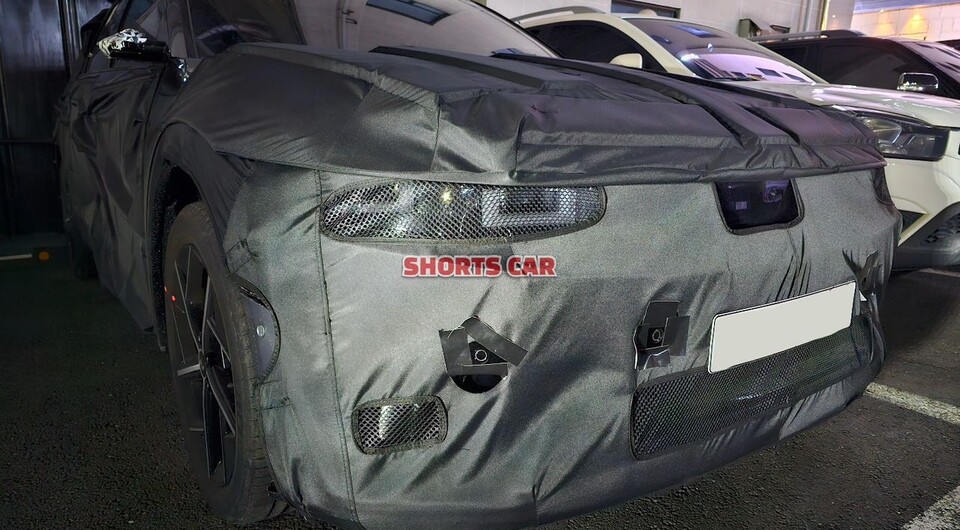 사진 : 현대차 아이오닉5 페이스리프트 테스트카 (출처=Shorts Car)