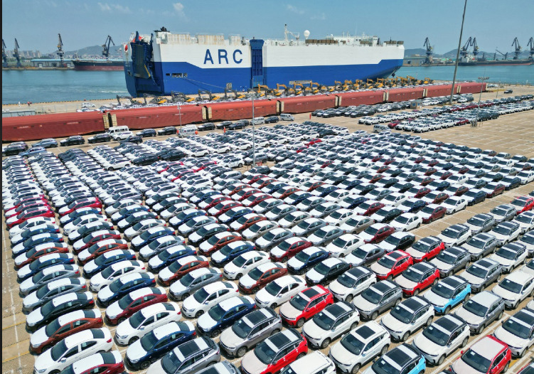 중국이 지난해 자동차 수출 1위에 올랐다.