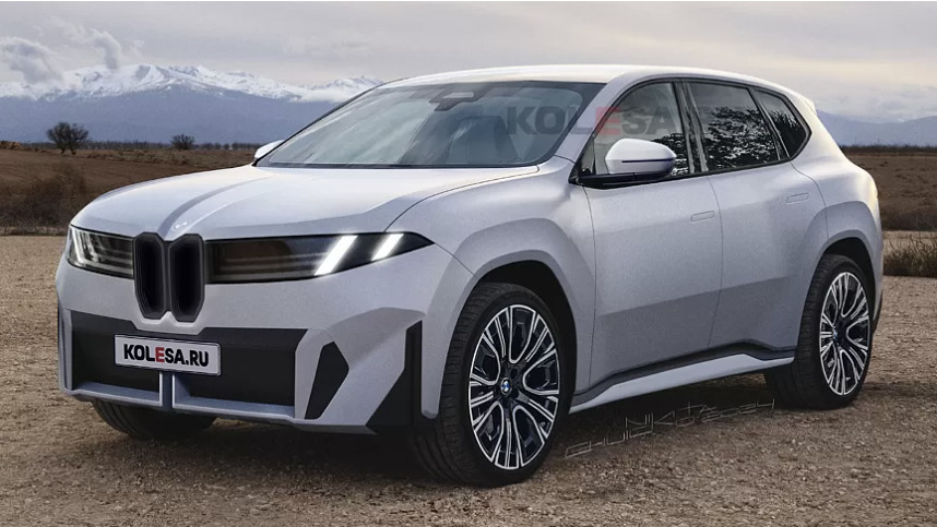 BMW의 차세대 전기 SUV, ‘iX3 풀체인지' 예상도 (출처 :KOLESA.RU)