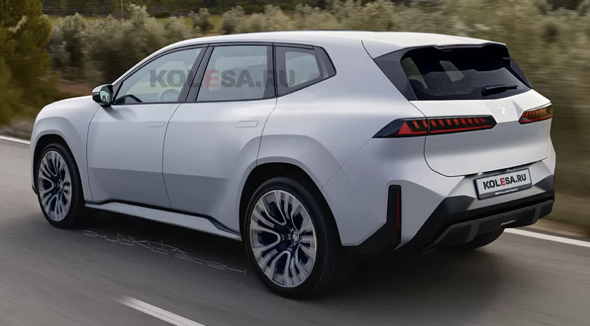BMW의 차세대 전기 SUV, ‘iX3 풀체인지' 예상도 (출처 :KOLESA.RU)
