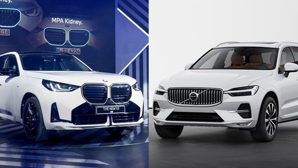사진 : BMW 뉴 X3, 볼보 XC60