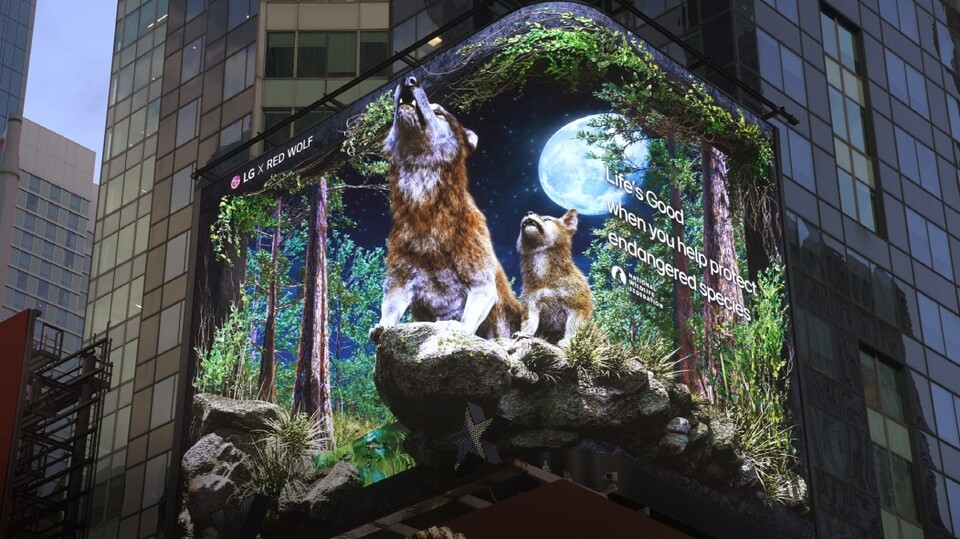 LG와 함께하는 멸종 위기 동물 보호 캠페인 - 붉은 늑대 편
