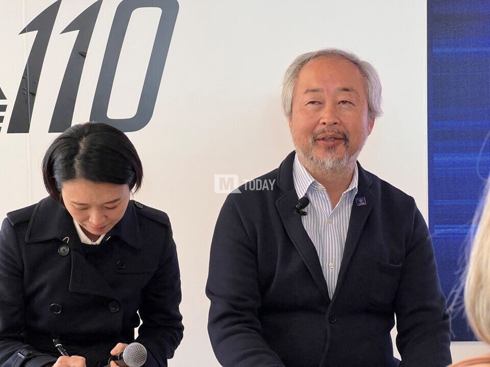 사진 : (우측) 신이치 에코 마세라티 클럽 오브 재팬 회장