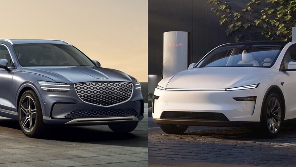 PHOTOS: Genesis GV70 powered partial change model, Tesla Model Y Juniper