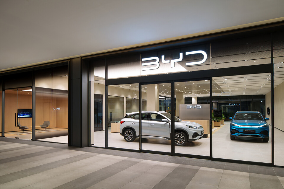 DT 네트웍스 'BYD 수원 전시장'
