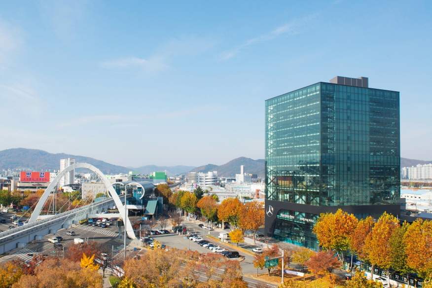 메르세데스-벤츠 대구 북구 서비스센터 외관