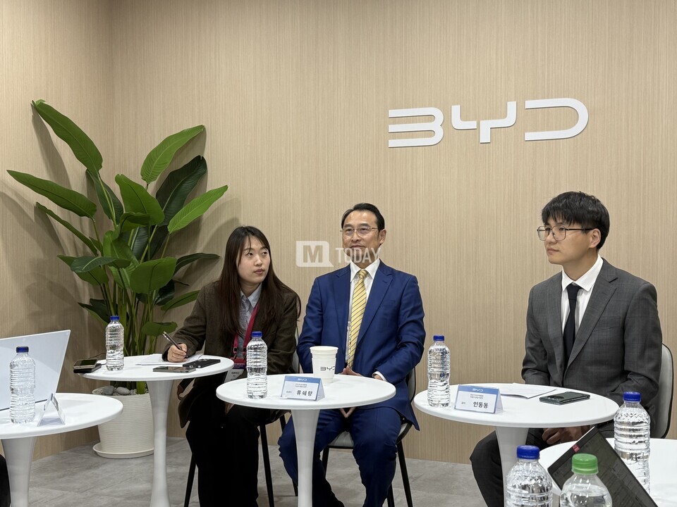 BYD 아시아태평양 총괄 류쉐량(劉学亮) 총경리