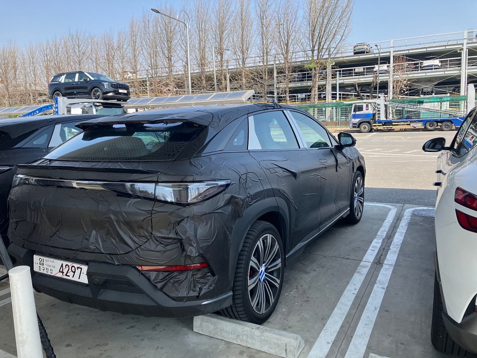 BYD '씨라이언 7' 테스트카 (출처 : 오토스파이넷)
