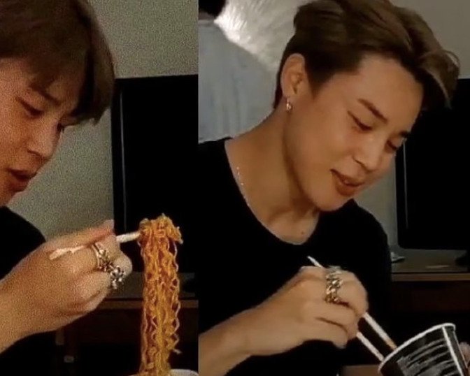 BTS 진(출처: 온라인 커뮤니티 캡처)