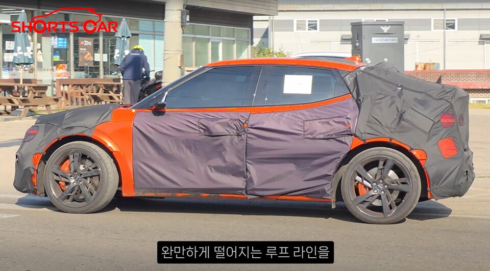 사진 : 제네시스 GV60 마그마 테스트카 (출처=Shorts Car)