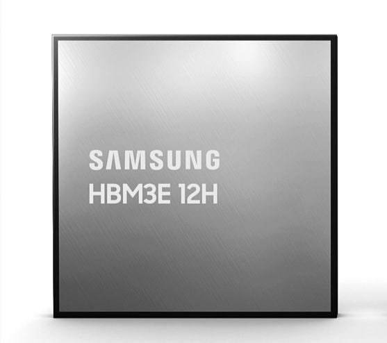 삼성전자 HBM3E(5세대 HBM) 12단 (출처 : 삼성전자)