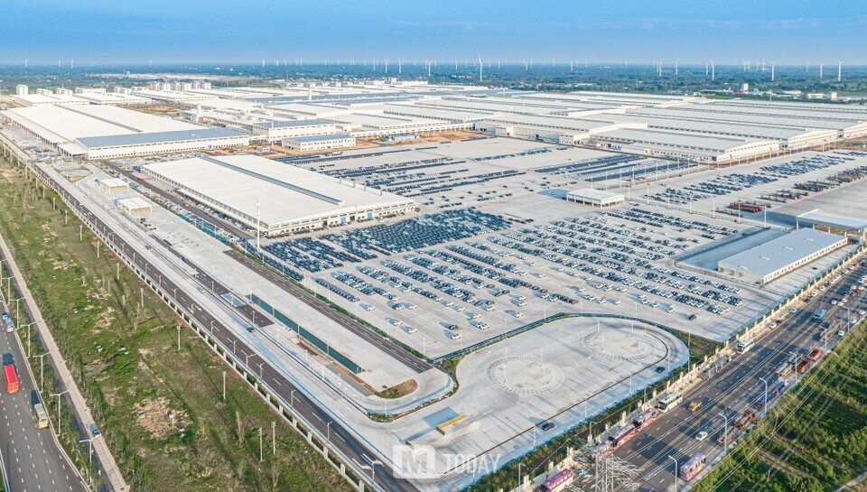 BYD 정저우 공장 전경 (출처=BYD)