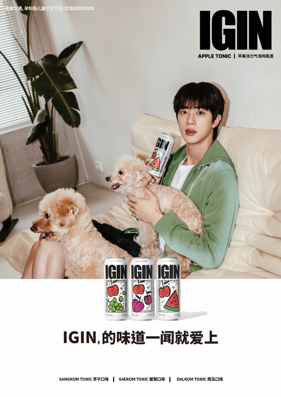 BTSジンが選んだK-酒「IGIN」、Tmallで中国MZ世代に挑戦！ < GLOBAL