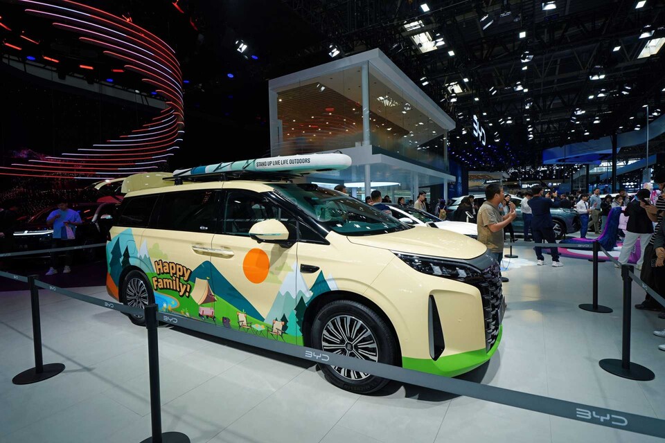 BYD 왕조 샤 미니밴 튜닝카