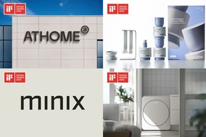 앳홈, 미닉스·톰 브랜드 iF 디자인 어워드 2026 4개 부문 본상 수상 - 뉴스 썸네일 이미지